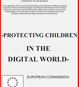 CELEX 52011DC0556 EN TXT.PROTECTING CHILDREN IN THE DIGITAL WORLD.shop  273x300 - سند اتحادیه اروپا: محافظت از کودکان در جهان دیجیتال 2011